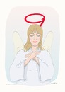 Cartoon: An angel (small) by Wilmarx tagged angels devil behavior symbolism