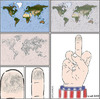 Cartoon: fworld (small) by Wilmarx tagged imperialismo