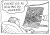 Cartoon: Hacker (small) by Wilmarx tagged hacker,internet