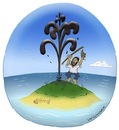 Cartoon: sorte (small) by Wilmarx tagged desert island