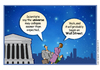 Cartoon: The Collapse of the Universe (small) by carol-simpson tagged wall street finance universe capitalism business collapse