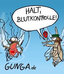 Cartoon: Blutkontrolle (medium) by Gunga tagged blutkontrolle
