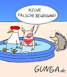 Cartoon: Igel (medium) by Gunga tagged igel