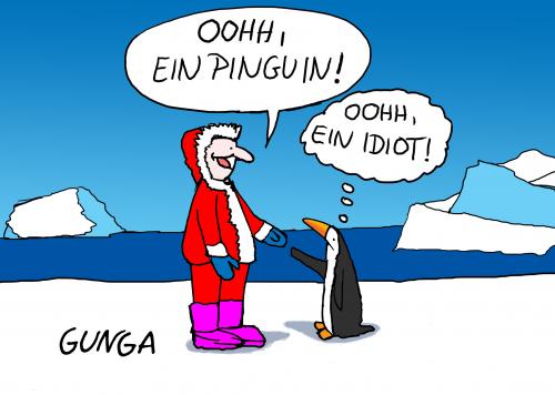 Cartoon: Pinguin (medium) by Gunga tagged pinguin