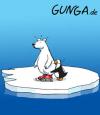 Cartoon: Eisbär (small) by Gunga tagged eisbär