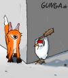Cartoon: Fuchs (small) by Gunga tagged fuchs