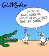 Cartoon: grün (small) by Gunga tagged grün