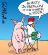 Cartoon: Horsty (small) by Gunga tagged horsty