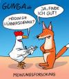 Cartoon: Meinungsforschung (small) by Gunga tagged meinungsforschung