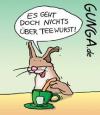 Cartoon: Teewurst (small) by Gunga tagged teewurst