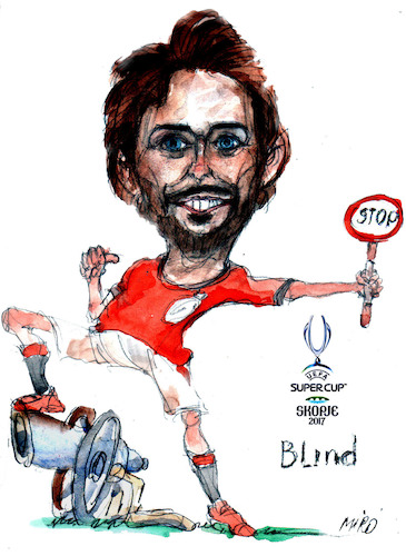 Cartoon: Blind (medium) by Miro tagged blind