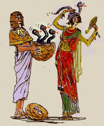 Cartoon: cleopatra (medium) by Miro tagged cleopatra