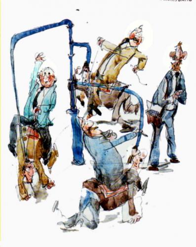 Cartoon: karusel (medium) by Miro tagged karusel