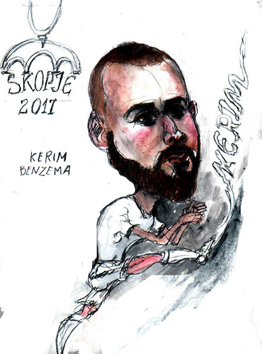 Cartoon: Kerim (medium) by Miro tagged kerim