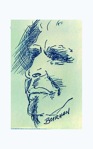 Cartoon: Miro (medium) by Miro tagged burhan