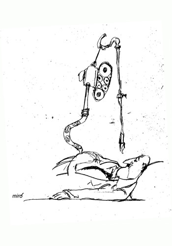 Cartoon: No coment (medium) by Miro tagged no,coment