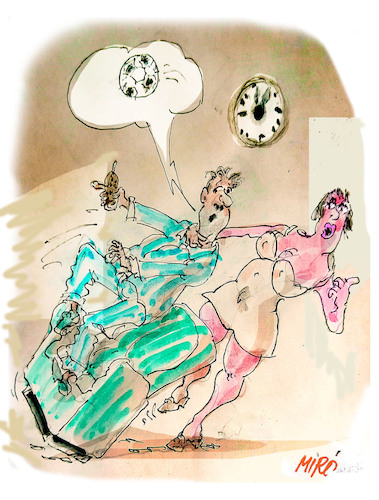 Cartoon: no text (medium) by Miro tagged no,text