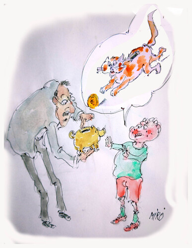 Cartoon: no text (medium) by Miro tagged no,text