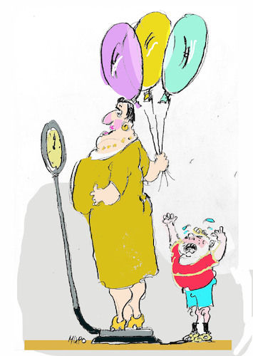 Cartoon: no text (medium) by Miro tagged no,text