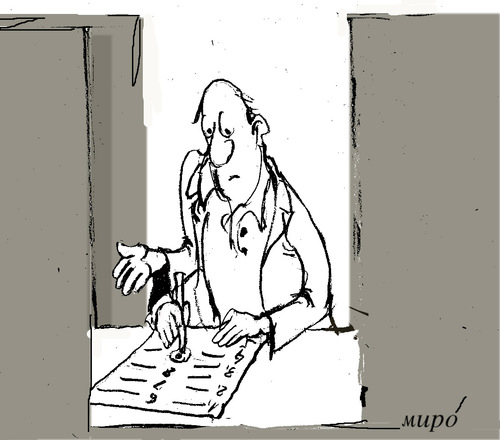 Cartoon: sicretct ballot (medium) by Miro tagged ballot