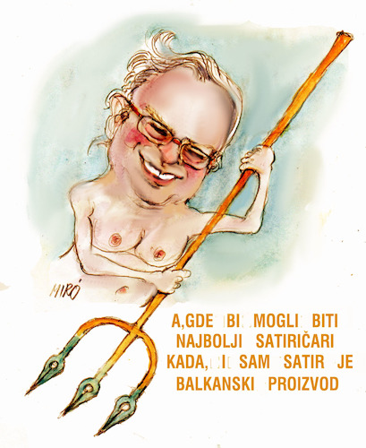 Cartoon: Slobo (medium) by Miro tagged slobo