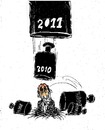 Cartoon: crisis (small) by Miro tagged crises