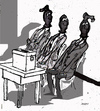 Cartoon: election commissions (small) by Miro tagged election