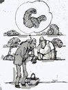 Cartoon: food (small) by Miro tagged food