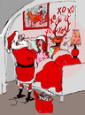 Cartoon: ho ho ho (small) by Miro tagged santa claus