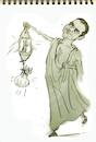 Cartoon: kir Cipras (small) by Miro tagged kir,cipras