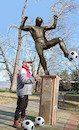Cartoon: no comment (small) by Miro tagged no,commrnt