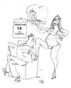 Cartoon: no text (small) by Miro tagged no,text