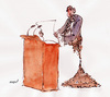 Cartoon: no title (small) by Miro tagged nou,words