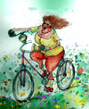 Cartoon: Pedal Power (small) by Miro tagged no,coment