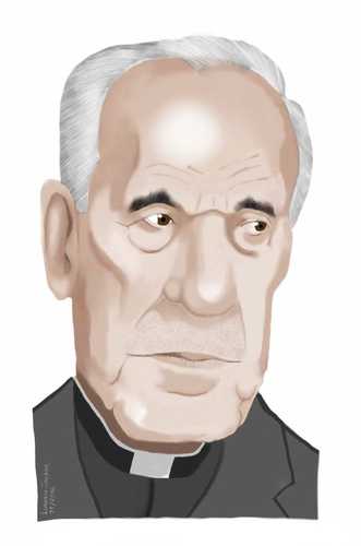 Cartoon: Dom Karl Josef Romer (medium) by LucianoJordan tagged bispo