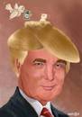 Cartoon: Donald Trump (small) by Senad tagged donald,trump,senad,nadarevic,bosnia,bosna,karikatura,cartoon