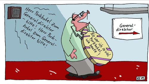 Cartoon: Aufruf (medium) by Leichnam tagged aufruf,herr,porkhobel,generaldirektor,führungsebene,manager,vorstand,oberboss