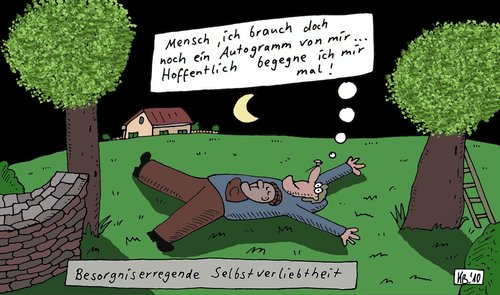 Cartoon: liegend (medium) by Leichnam tagged liegend,nacht,leichnam,autogramm,selbstverliebt,begegnung,sorge