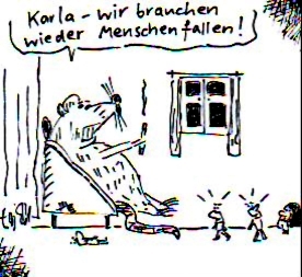 Cartoon: Maus (medium) by Leichnam tagged maus,menschen,fallen,wohnung