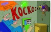 Cartoon: An der Wand (small) by Leichnam tagged an,der,wand,undefinierbar,kuckuck,kockock,kuckucksuhr,bizarr,uhr,wanduhr,wurp,wau,erschrocken,schock,unerwartet,vogel,leichnam,leichnamcartoon