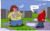 Cartoon: Aufschrift (small) by Leichnam tagged aufschrift,ausrufezeichen,glatze,mann,grob,lügner,erbost,leichnam,leichnamcartoon
