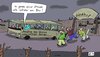 Cartoon: Ausflug (small) by Leichnam tagged ausflug nekro friedhof bus verein herren ausfahrt