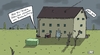 Cartoon: Bauernhaus (small) by Leichnam tagged bauernhaus,hühnchen,alles,bio,bodenhaltung,gack,ökologie,grün,naturbelassen,eier,geflügel,fleisch