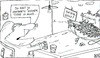 Cartoon: DU HAST JA ... (small) by Leichnam tagged du,hast,ja,kleine,tiere,hunderte,im,mund,putzig,gelle,am,tisch,lebewesen