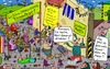 Cartoon: Firmenfeier (small) by Leichnam tagged firmenfeier,chef,generaldirektor,sexualleben,meier,stahlo,kupps,gelage,party