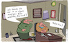 Cartoon: Frage (small) by Leichnam tagged frage,büro,arbeiten,stickig,miefig,angestellter,vorgesetzter,leichnam,leichnamcartoon