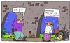Cartoon: Gruß (small) by Leichnam tagged gruß,hallo,julia,freundin,begegnung,halleluja,christlich,lass,mal,atheistin,freude,erfreut