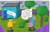 Cartoon: Hähähä ... (small) by Leichnam tagged hähähä,pilze,wald,suchen,gönnen,grundstück,bäume,büsche,beutel,messerchen,leichnam,leichnamcartoon