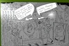 Cartoon: Hannes (small) by Leichnam tagged hannes,lachhaus,hahaha,lachen,ausgang,gefangen,leichnam,leichnamcartoon