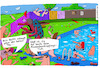 Cartoon: Im Freibad (small) by Leichnam tagged freibad,schwimmbad,zanken,brüllen,schimpfen,schlimm,gattin,tick,massenbeschimpfung,leichnam,leichnamcartoon